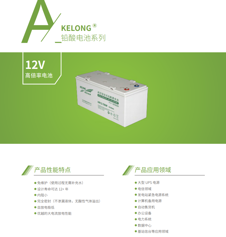 熊猫体育蓄电池12V系列(图1)